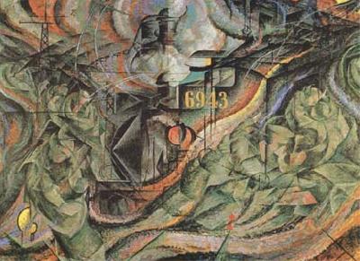 State of Mind II The Farewells (mk09), Umberto Boccioni